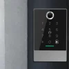 Lecteur biométrique de contrôle d'accès connecté locky-7d eco à empreinte, code, badge et bluetooth