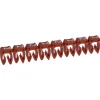 038212 Legrand - Boite De 1200 Repères Cab 3 Pour Fils 0,5mm² à 1,5mm² - Marquage Chiffre 2 Rouge