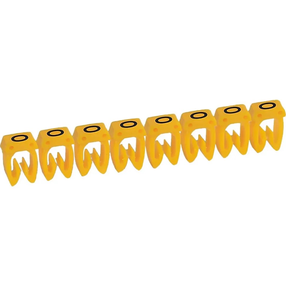 038314 Legrand - Boite De 300 Repères Cab 3 Pour Fils 0,5mm² à 1,5mm² - Marquage Lettre O