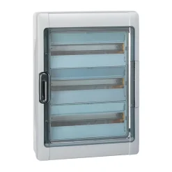 601987 Legrand Coffret Plexo3 étanche Ip65 - 3 Rangées 18 Modules - Embouts à Perforation Directe Non Montés