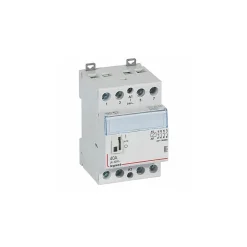 412518 Legrand - Contacteur Jour Nuit Triphasé 4p Pour Cumulus Bobine Tension 24vac - 40a - Contact 4no - 2 Modules