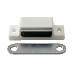 Loqueteau blanc 6 kg entraxe 38mm Diall vendu par 8 pièces