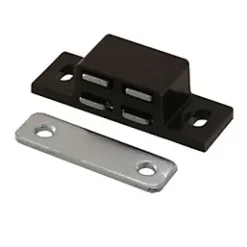 Loqueteau marron 4 kg entraxe 34mm Diall vendu par 2