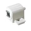 Loqueteau réglable Diall coloris blanc charge supportée 4 kg