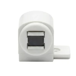 Loqueteau réglable Diall coloris blanc charge supportée 4 kg