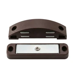 2 loqueteaux Marron 10 kg entraxe 60