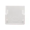 Lot de 2 angles extérieurs 20 x 10mm - Blanc - Zenitech