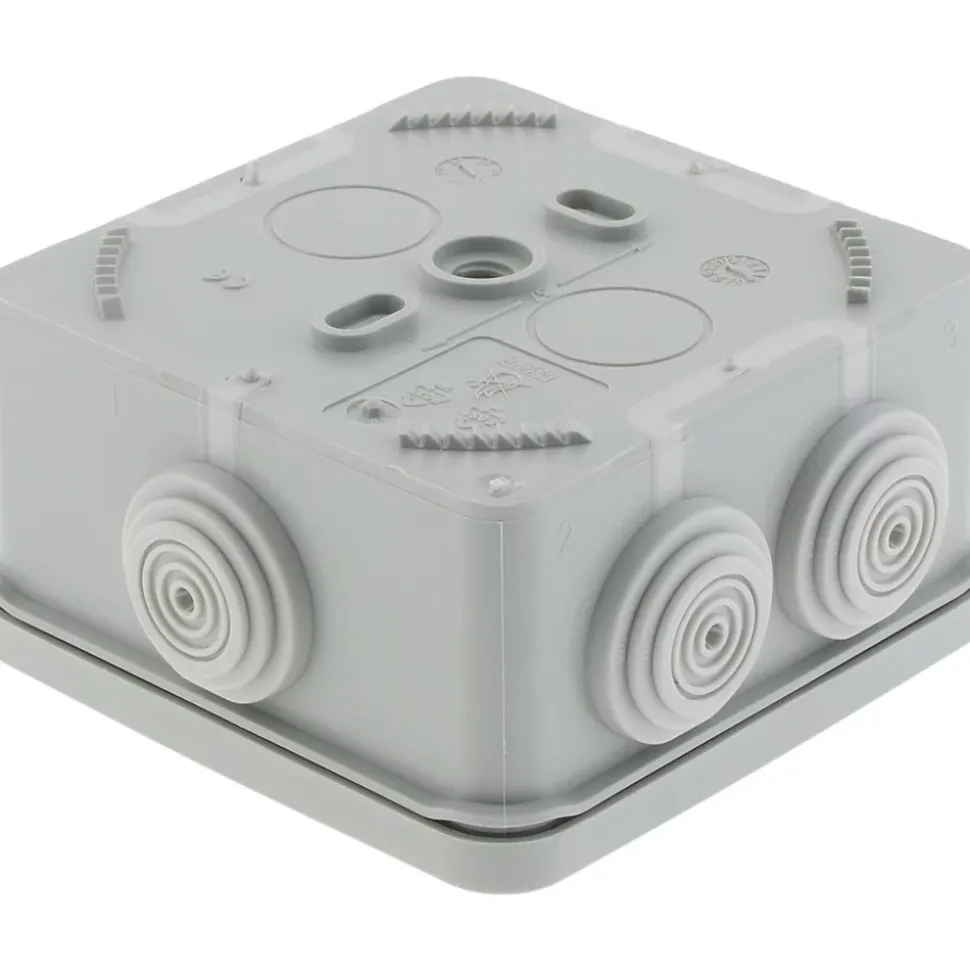 Lot de 3 boîtes étanches IP55 No Airbox 80x42mm - Protec