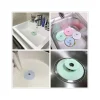 Lot de 5 bouchons de vidange en silicone pour baignoire, évier, douche