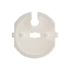 Lot de 3 caches prises 2 P+T + clef - Blanc - Zenitech