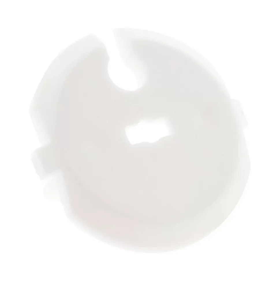 Lot de 3 caches prises 2 P+T + clef - Blanc - Zenitech