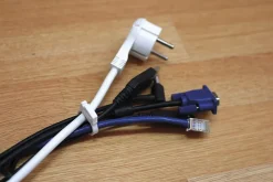 Lot de 6 clips pour cordons et câbles - Zenitech