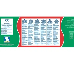 Lot de 3 colles pour Carrelage Haute Performance Kedofix Semin, Prêt à l'emploi, Intérieur/extérieur, seau de 20 kg