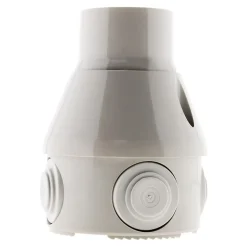 Lot de 2 douilles orientables E27 - Blanc - Zenitech
