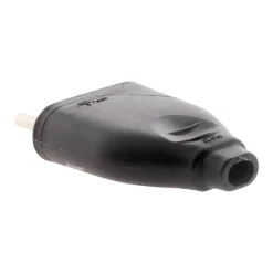 Lot de 10 fiches mâles 2P 6A - Noir - Zenitech