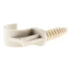 Lot de 10 fixe tubes diamètre 20mm - Gris - Zenitech