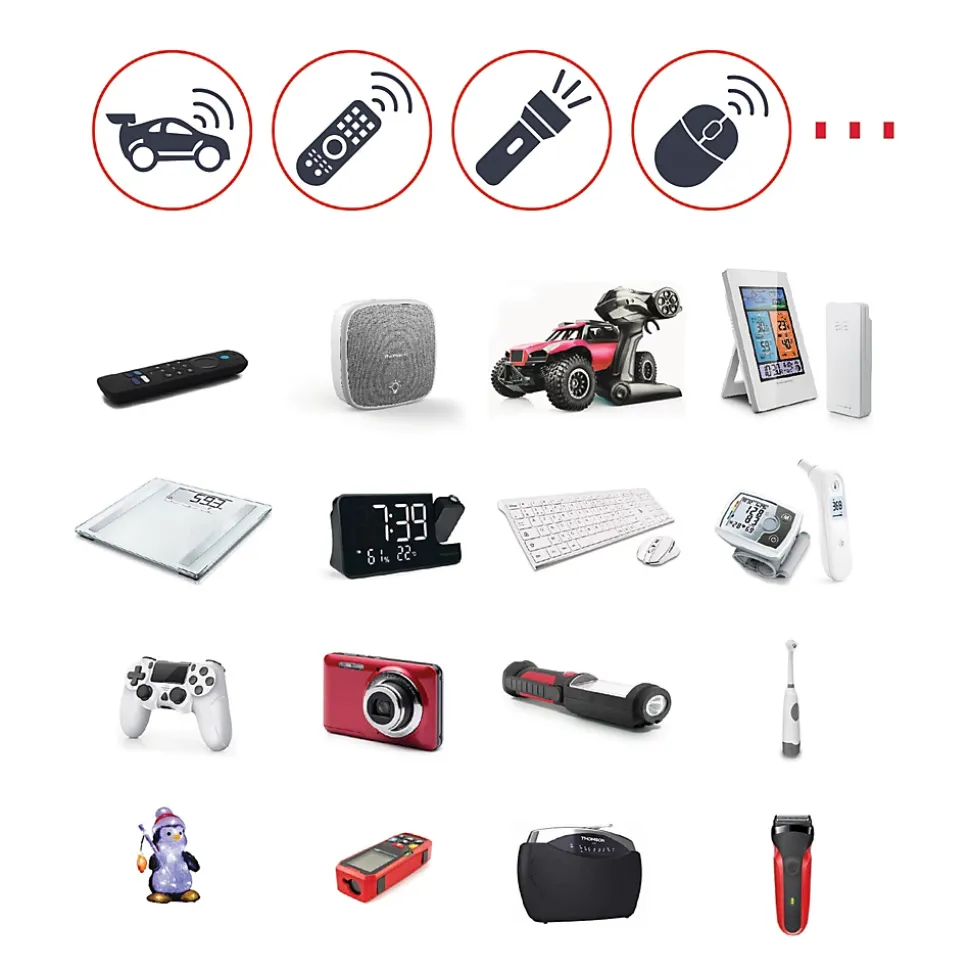 Lot de 4 Piles AAA - LR03 Li ion 1,5V rechargeables par USBC avec câble multi USB - 520302 Thomson