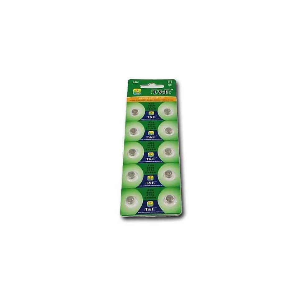 Lot de 10 piles bouton 377a, 626a