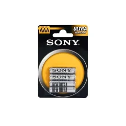 Lot de 4 piles 1.5v,lr03, aaa sony
