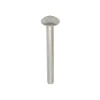 Lot de 10 pitons fixes d'ancrage droit - Diam 8 x 80 mm - Linxor