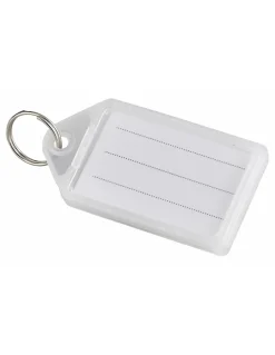 Lot de 10 portes-étiquettes, couleurs assorties, 72x38mm - THIRARD