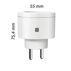 Lot de 3 Prises intérieures 3680W connectées Wifi + Radio fréquence+ 3 Interrupteurs ON/OFF + Télécommande Sans Fil