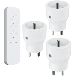 Lot de prise 2300W télécommandée intérieure