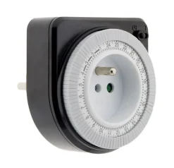 Lot de 2 programmateurs mécaniques - Noir - Otio