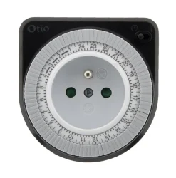 Lot de 2 programmateurs mécaniques - Noir - Otio