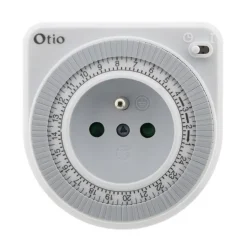 Lot de 2 programmateurs mécaniques - Blanc - Otio
