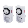 Lot de 2 programmateurs mécaniques 3500W - Chacon