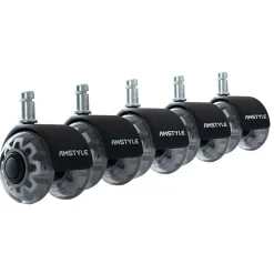 Lot de 5 Roulettes Universelles Robustes à Roulement Moderne Pivotant FineBuy