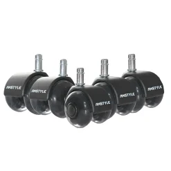 Lot de 5 Roulettes Universelles Robustes à Roulement Moderne Pivotant FineBuy