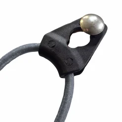 Lot de 10 tendeurs sandows sécurisés et normés avec passant piton - Gris - Linxor