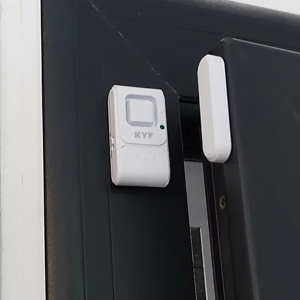 Lot de 6 x Mini alarme fenêtre/porte (Avec fonction carillon)
