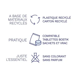 Lot 2 tablettes pour absorbeur d'humidité Respire Bostik 25m²