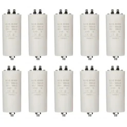 LOT 10 x Condensateur 50.0UF 450 V à Cosses CONDO 50MF NEDIS