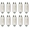 LOT 10 X CONDENSATEUR 4.5UF 450 V + COSSES CONDO 4,5MF NEDIS