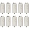 LOT 10 x Condensateur 40.0uf 450 v à Cosses Condo 40mf NEDIS