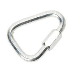 Maillon rapide delta en acier zingué ø12 mm