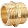 Mamelon laiton double Mâle 20/27 (3/4"), lot de 2