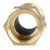 Mamelon long mâle femelle 40mm 15/21 laiton - GARIS - D04603B