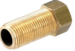 Mamelon long mâle femelle 40mm 15/21 laiton - GARIS - D04603B