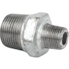 Mamelon réduit fonte galvanisée - 20x27mm (3/4'') - 12x17mm (3/8'')