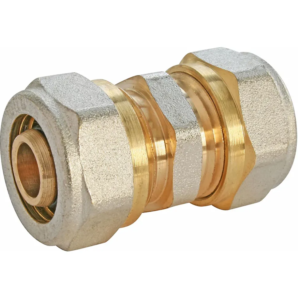 Manchon égal à compression pour tube Multicouche Ø16