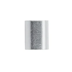 Manchon à sertir vendu par 2 Diall en aluminium pour câble Ø.3 mm