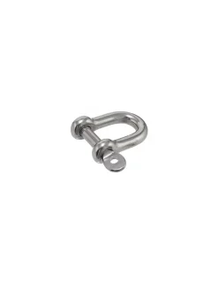 Manille Droite Forgée axe imperdable Inox A4 Diamètre 8 - 5 pièces