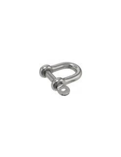Manille Droite Forgée axe imperdable Inox A4 Diamètre 5 - 1 pièce