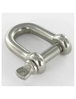 Manille Droite Forgée Inox A4 Diamètre 10 - 1 pièce