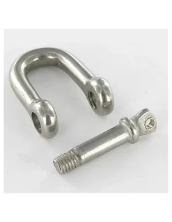 Manille Droite Forgée Inox A4 Diamètre 10 - 2 pièces